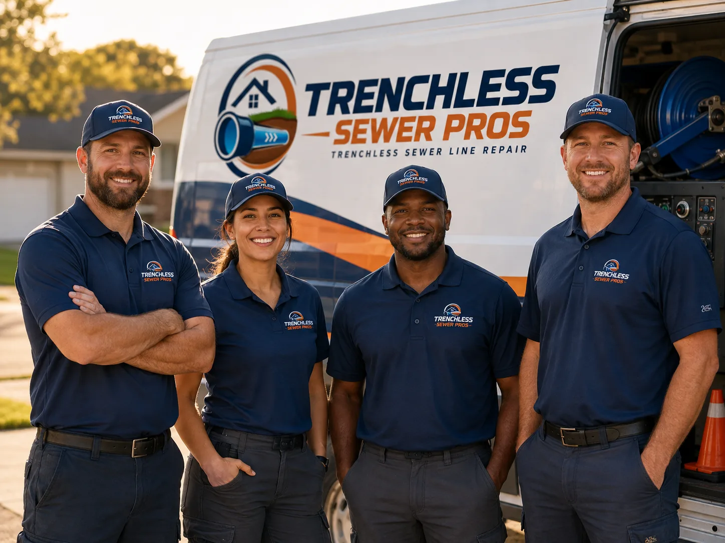 Trenchless Sewer Repair company in Hull, TX